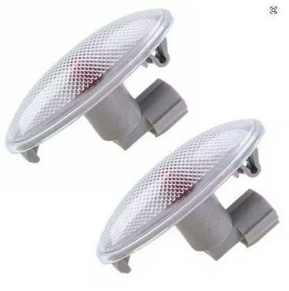 CrazyTheGod Yaris XP90 Second generation 2005-2009 Hatchback 3D/5D OE Side Marker Light Lamp Chrome for TOYOTA