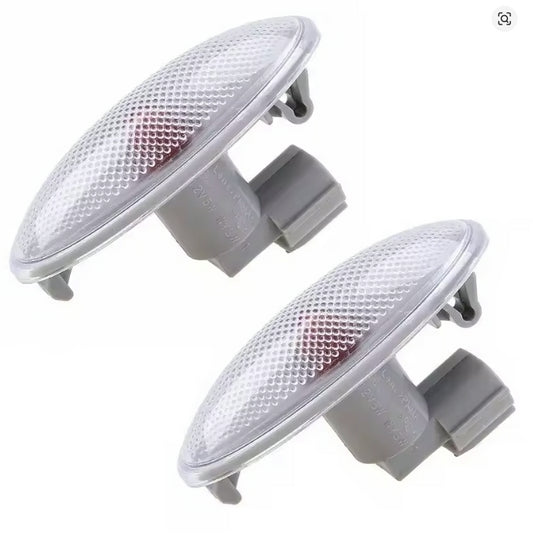 CrazyTheGod Yaris XP90 Second generation 2005-2009 Hatchback 3D/5D OE Side Marker Light Lamp Chrome for TOYOTA