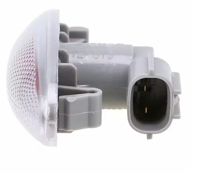 CrazyTheGod Yaris XP90 Second generation 2005-2009 Hatchback 3D/5D OE Side Marker Light Lamp Chrome for TOYOTA