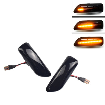 CrazyTheGod XC70 2003-2007 LED Dynamic Turn signal Side Marker Light Lamp Smoke for VOLVO