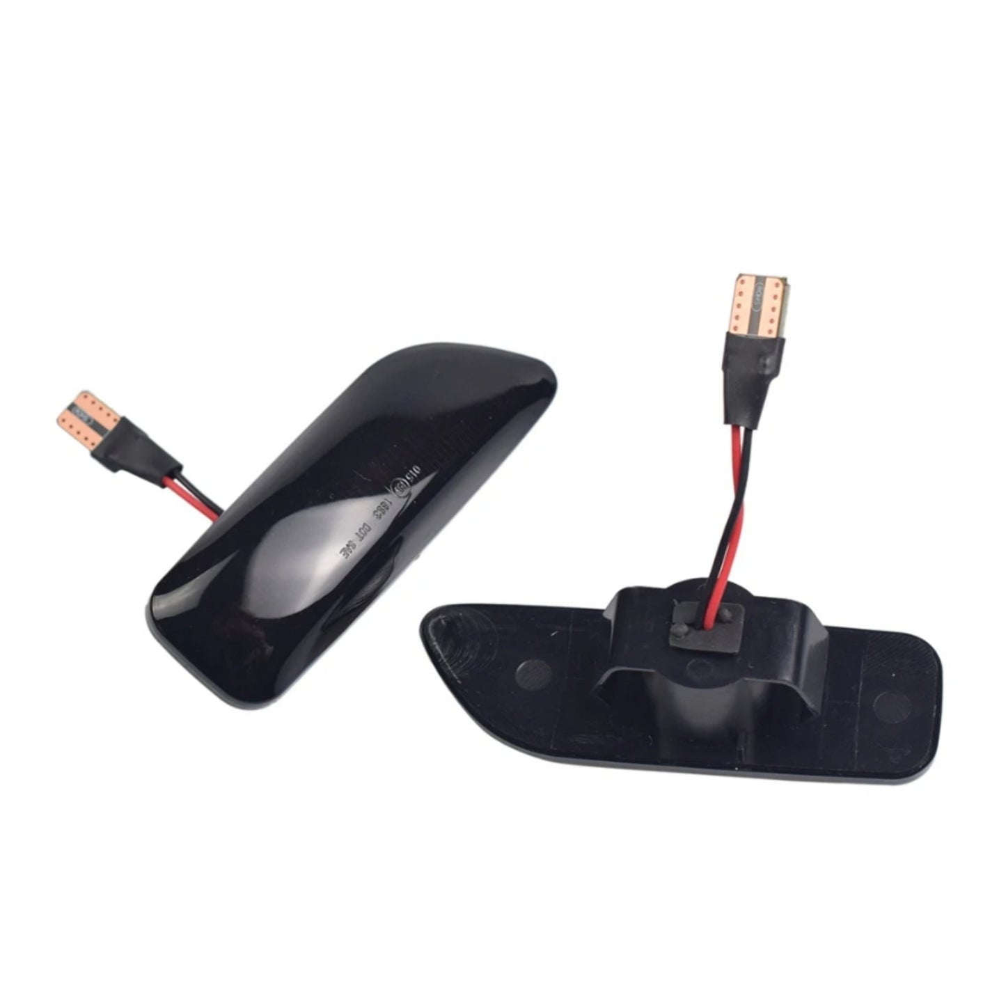 CrazyTheGod XC70 2003-2007 LED Dynamic Turn signal Side Marker Light Lamp Smoke for VOLVO