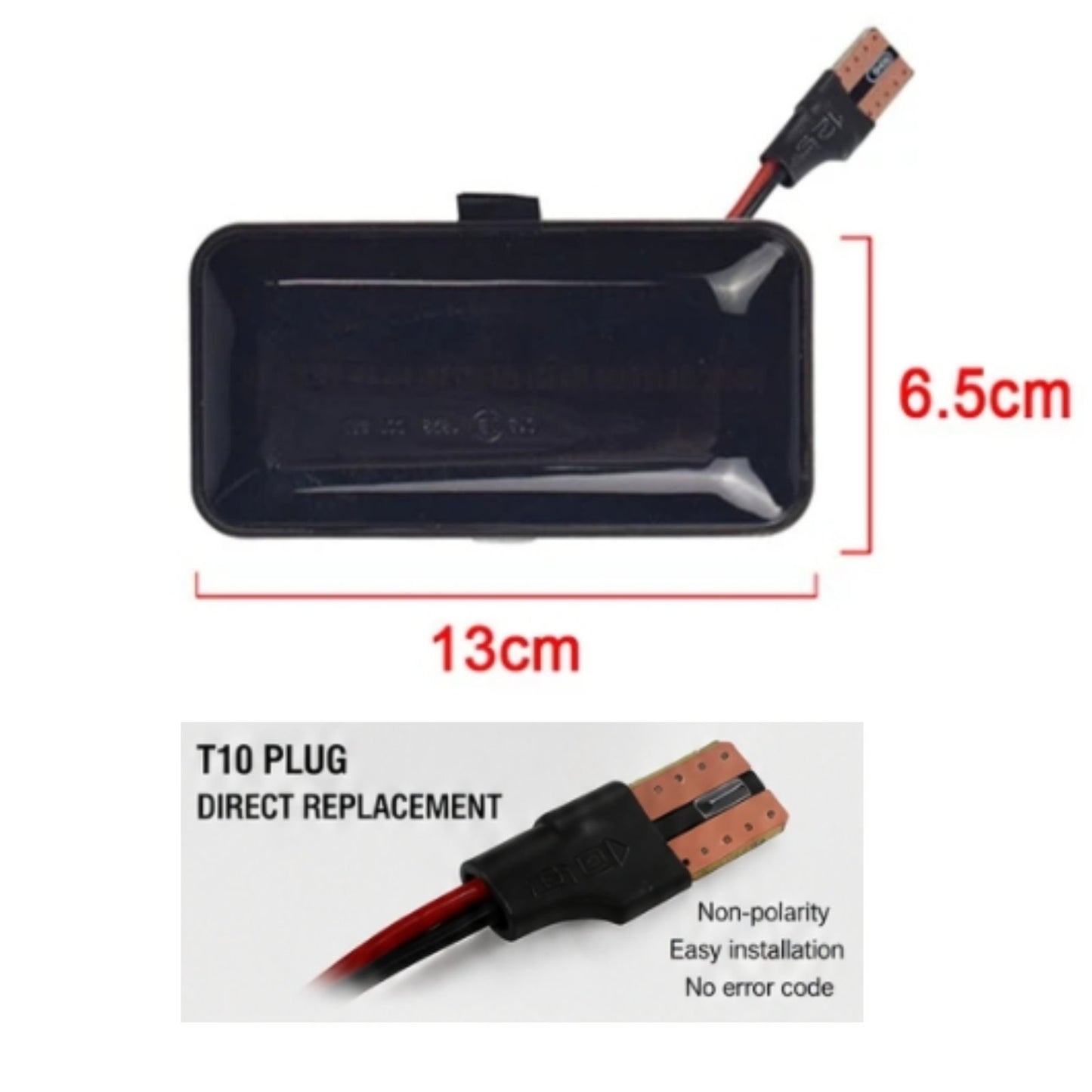 CrazyTheGod Vento A3 (1H2) 1991-1998 LED Dynamic Turn signal Side Marker Light Lamp Smoke for VW Volkswagen