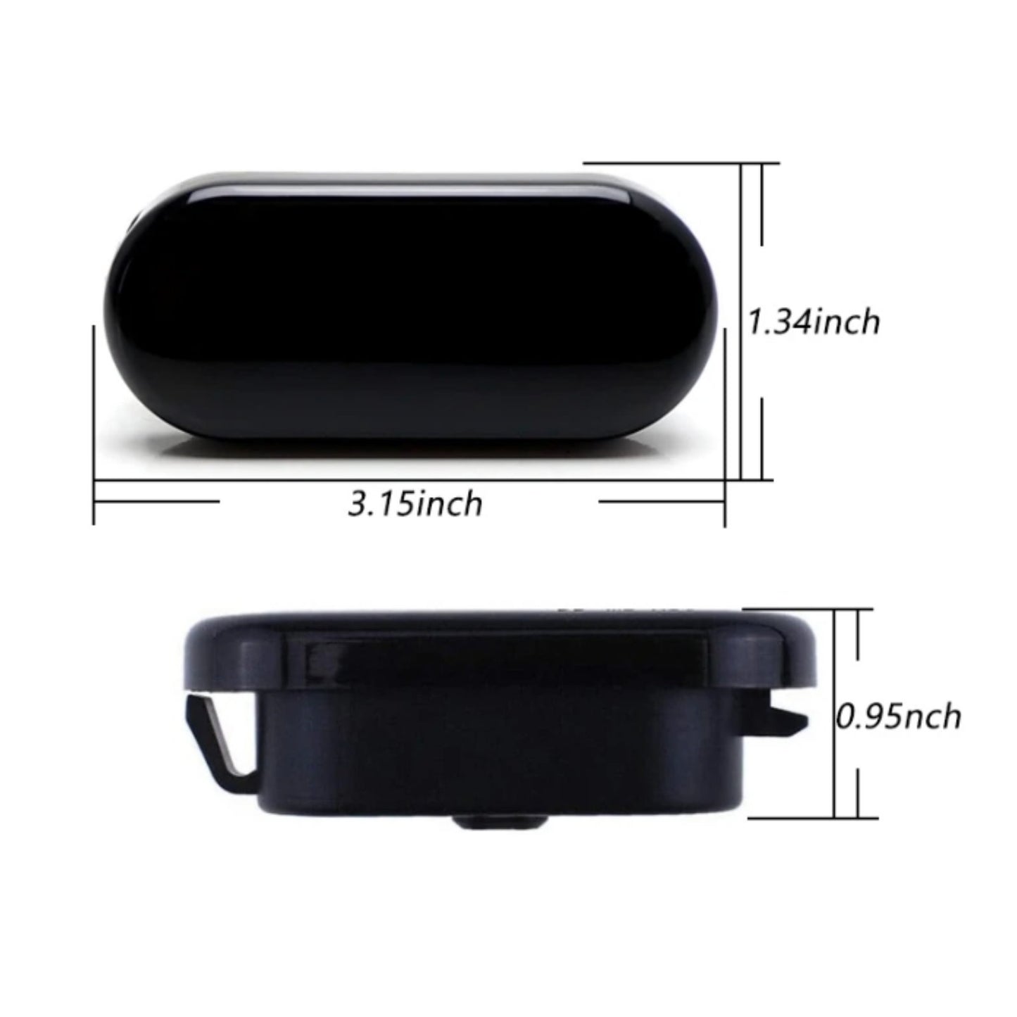 CrazyTheGod Sharan 1995-2010 LED Dynamic Turn signal Side Marker Light Lamp Smoke for VW Volkswagen