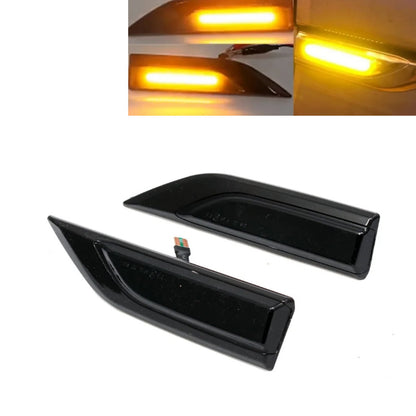 CrazyTheGod Transporter T6 2015-2019 LED Dynamic Turn signal Side Marker Light Lamp Smoke for VW Volkswagen