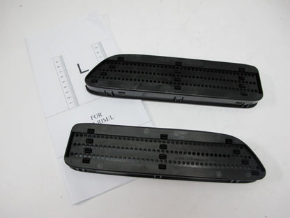 CrazyTheGod 3-Series E30/E36/E46/E90/E91/E92/E93 1982-2013 Sedan/Wagon/Coupe/Convertible 2D/4D/5D Fender Vent Grille สีดำสำหรับ BMW