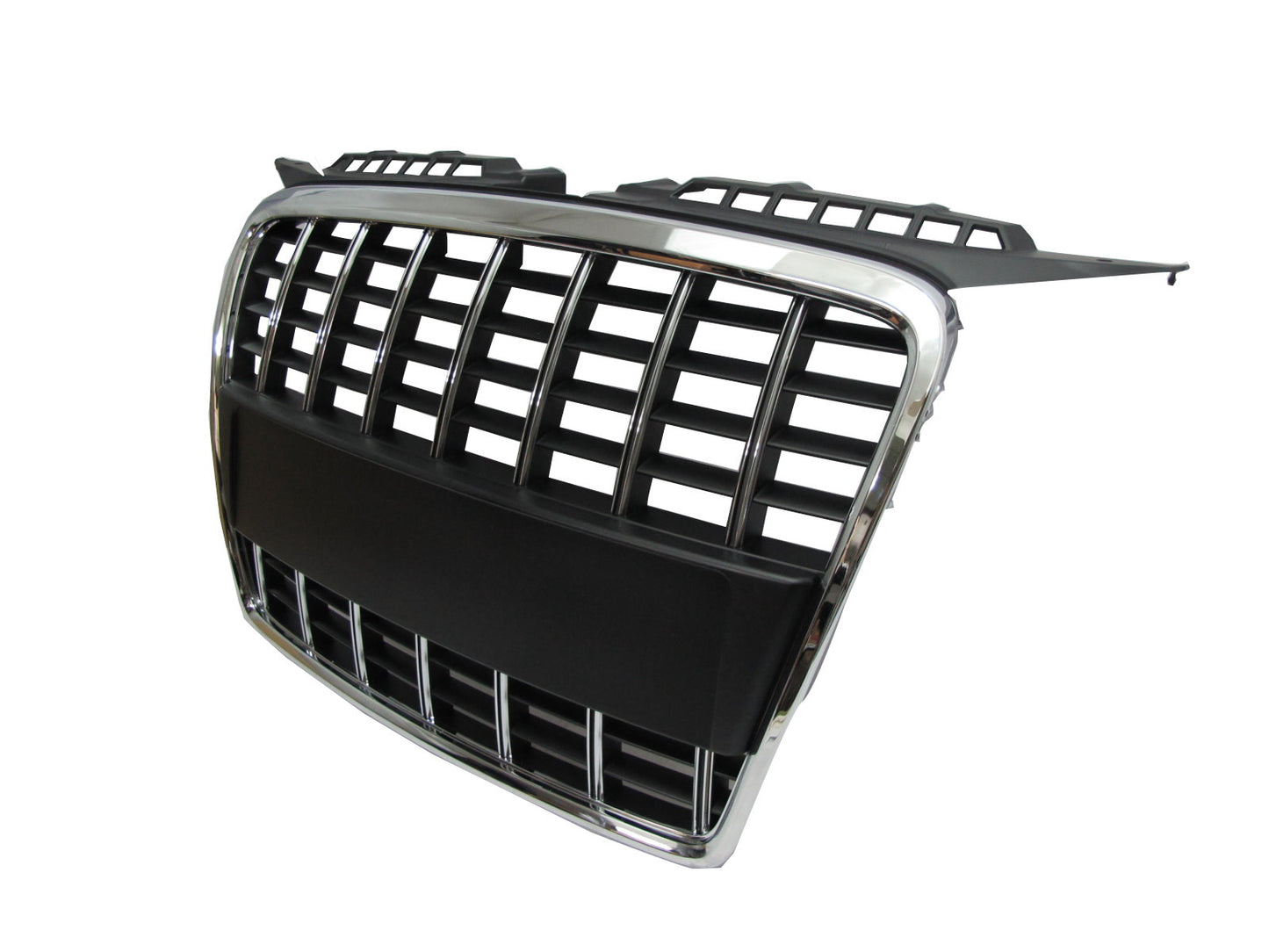 CrazyTheGod A3 8P 8PA Second generation 2003-2008 PRE-FACELIFT Hatchback 3D/5D S3 LOOK GRILLE/GRILL Chrome/Black for AUDI