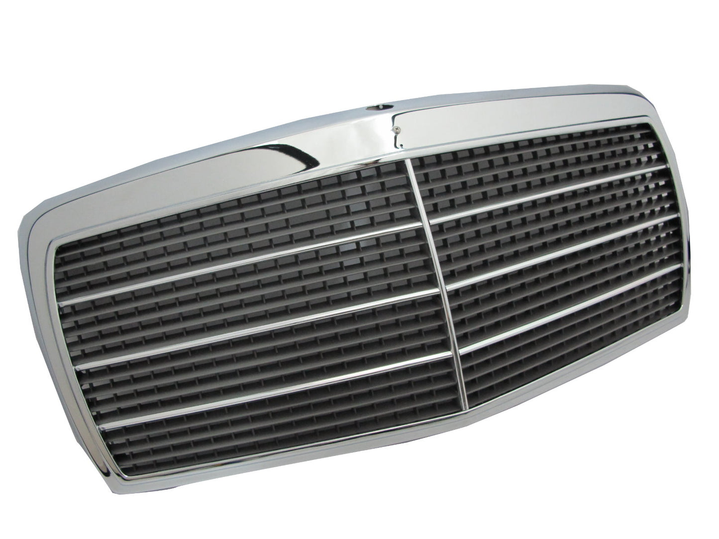 CrazyTheGod W126 1979-1993 4Dr Sedan GRILLE/GRILL ASSAY 7MD CHROME/GRAY for Mercedes-Benz