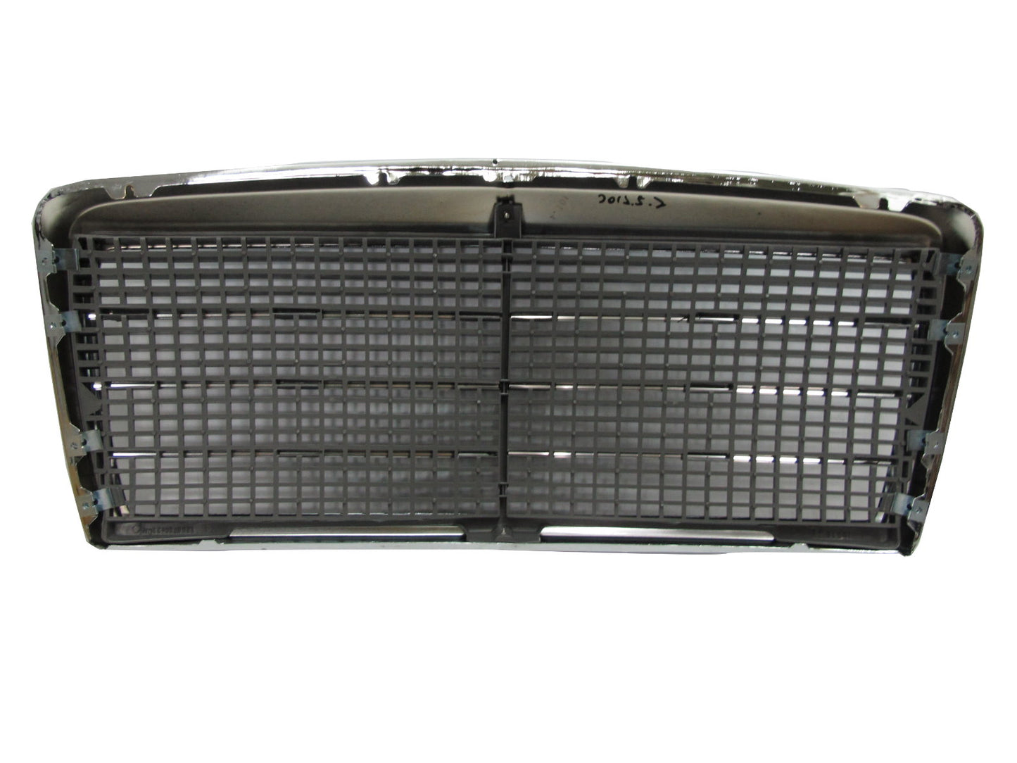 CrazyTheGod W126 1979-1993 4Dr Sedan GRILLE/GRILL ASSAY 7MD CHROME/GRAY for Mercedes-Benz