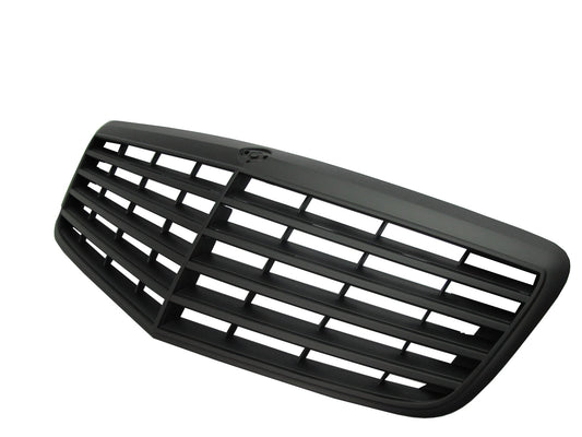 CrazyTheGod E-CLASS W211/S211 2007-2009 FACELIFT Sedan/Wagon 4D/5D 9MD GRILLE/GRILL Matt Black for Mercedes-Benz