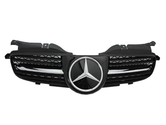 CrazyTheGod R170 1997-2004 GRILLE/GRILL R171 Look BLACK for Mercedes-Benz