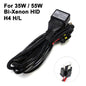 HID Xenon/LED H4 HB2 9003 Relay Wiring Harness Controller